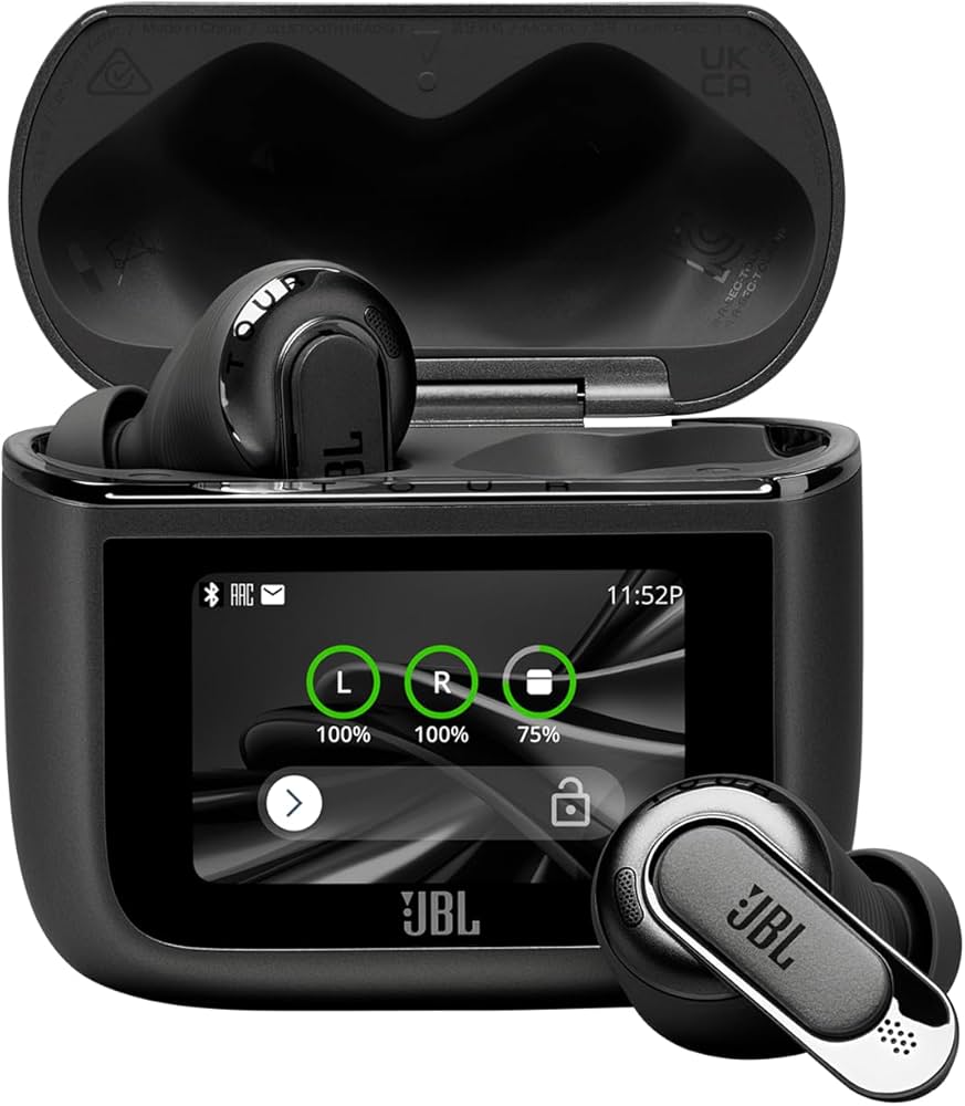 Fone de Ouvido Bluetooth, JBL, Tour Pro 3, Sem Fio, Com Tela de 1